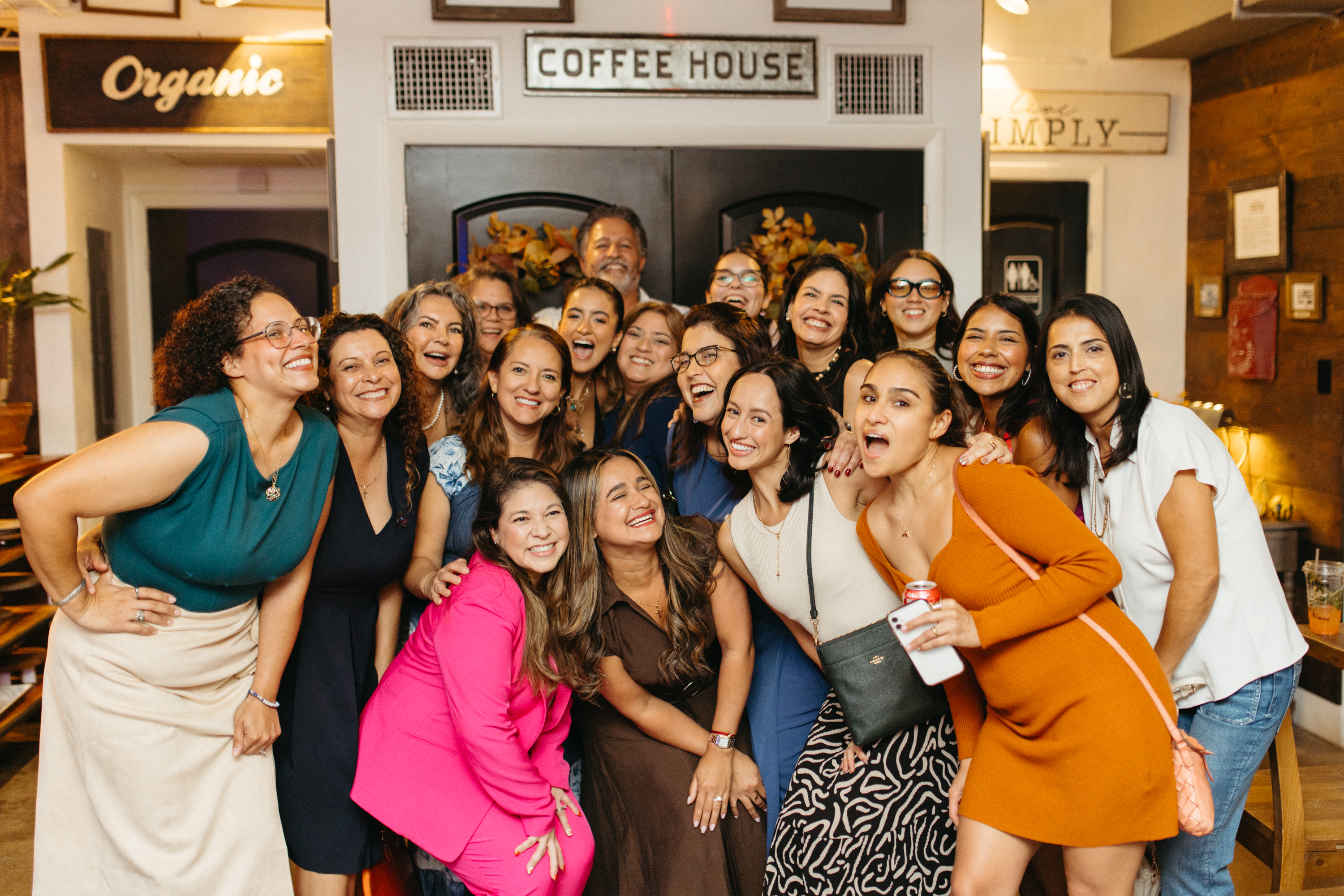 Professionals connecting at a lively Networking Leads business event